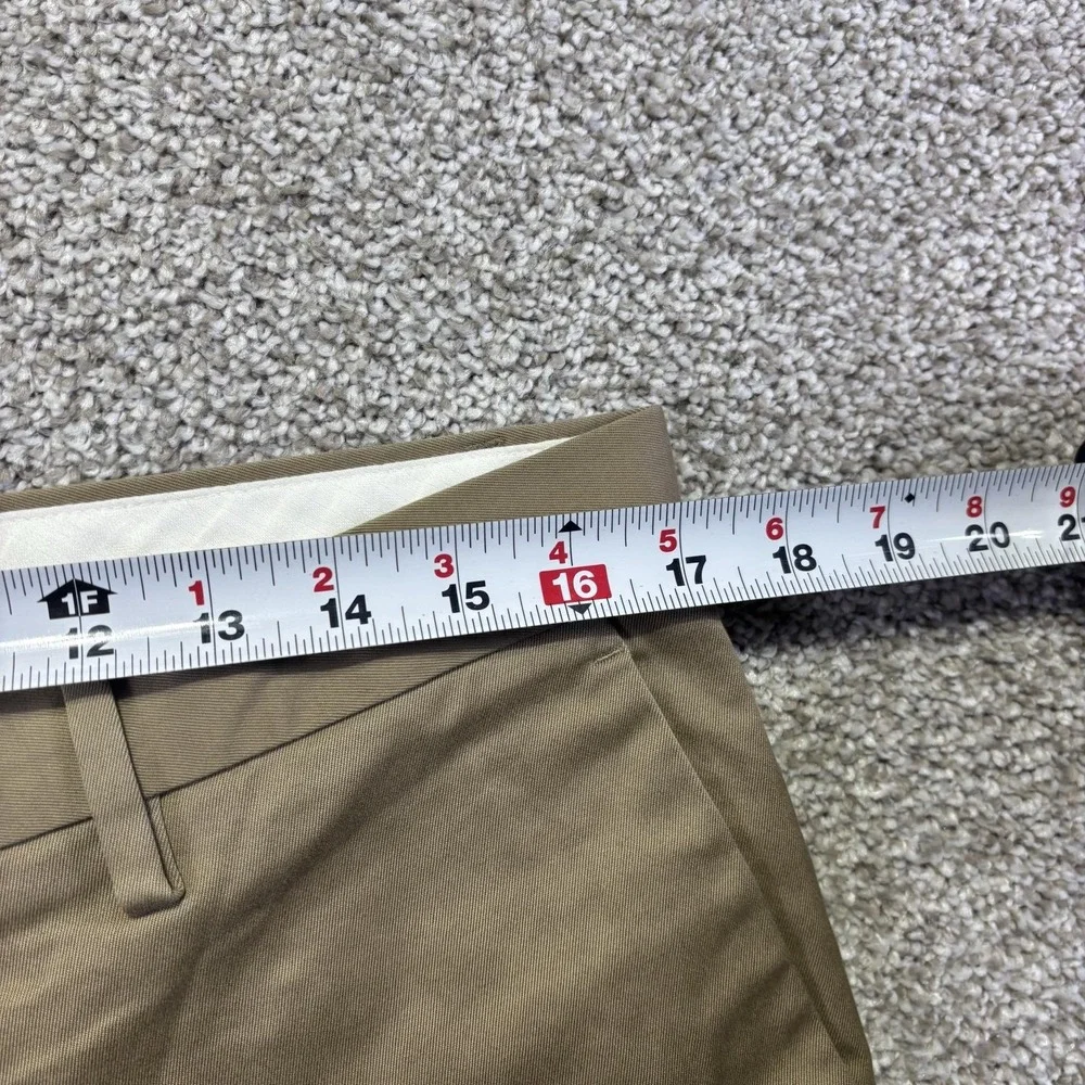 Banana Republic Aiden Chino Pants Mens 33x30 Beige Regular Fit Stretch Casual